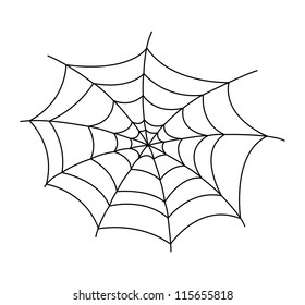 Spider Web Vector Illustration