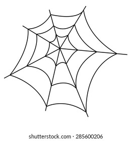 Spider Web Vector Illustration