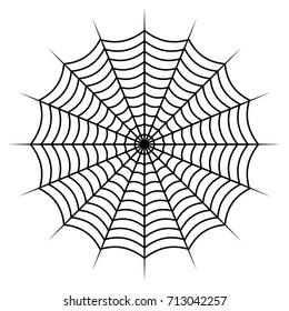 spider web vector symbol icon design. Beautiful illustration isolated on white background
