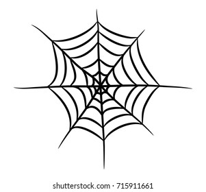 spider web vector symbol icon design. Beautiful illustration isolated on white background
