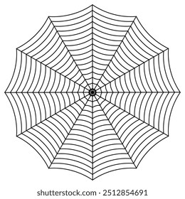 A spider web vectored eps fully editable.eps