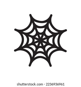 Spider webs icon vector illustration logo design