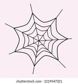 Spider webs, spider web, spider hanging in the web vector logo icon design illustration wallpaper background, halloween, spider halloween
