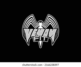 Spider. White Spider. Virus. Monster. Anti Virus. Elegant White Spider isolated on a black background.