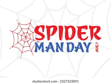 Spider-Man Day design concept, suitable for social media post templates