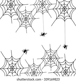 spiders and cobwebs, Illustration Background