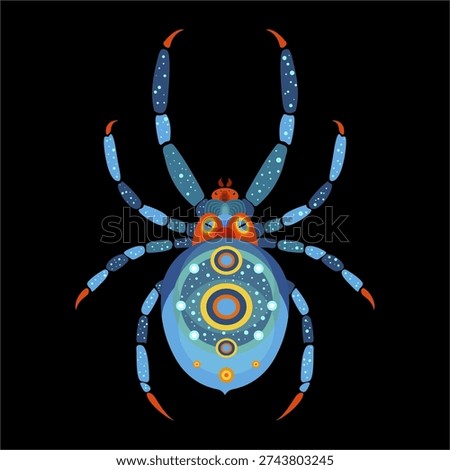 The spider's design is a remarkable example of biological architecture, featuring a two-part body (cephalothorax and abdomen) with eight clawed legs. Its webs, typically spiral orb - type, are geometrically designed with strong silk for capturing prey.