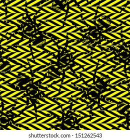 Spiders on web - seamless pattern