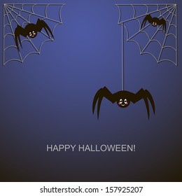 Spiders in the web