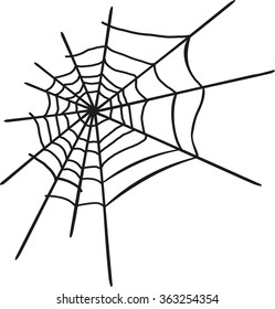 Spider's web halloween