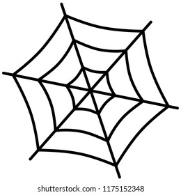 Spiders Web Halloween Icon