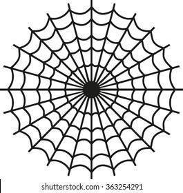 Spider's web icon