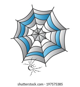 spiderweb art illustration