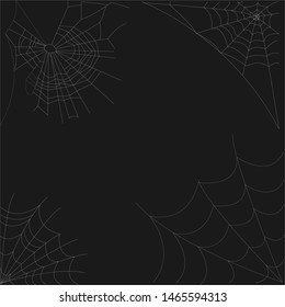 
Spiderweb to halloween on a plain background. Pen. Vector.