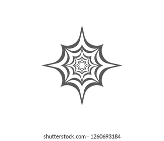Spiderweb icon illustration
