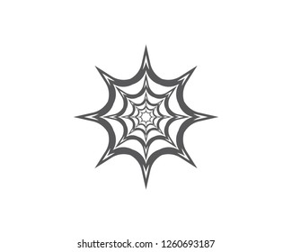 Spiderweb icon illustration