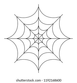 Spiderweb icon vector