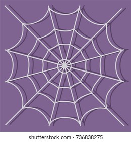Spiderweb icon, vector illustration design. Halloween collection.