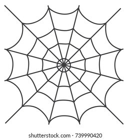 Spiderweb icon, vector illustration design. Halloween collection.