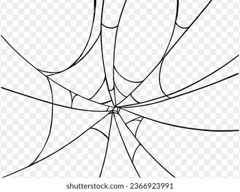 Spiderwebs  spooky halloween party background.