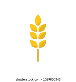 Spike icon in flat style isolated vector illustration on white transparent background