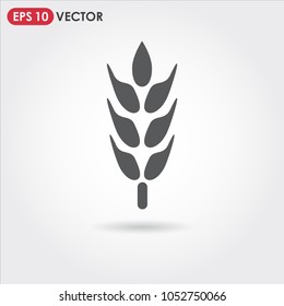 spike single vector icon on light background