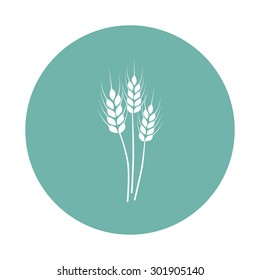 Spike of wheat icon