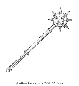 spiked ball mace medieval