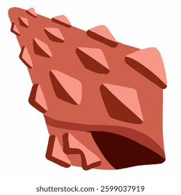 Spiked Seashell with Unique Texture