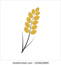 spikelet icon on white background. Vector EPS10