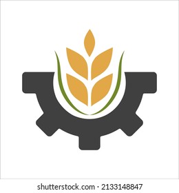 icono de spikelet sobre fondo blanco. EPS10 vectores