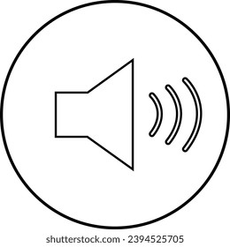 Spiker icon vector art illustration.