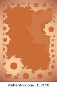 Spiky Grunge illustration background