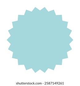 Spiky Speech Bubble Label Vector Tags