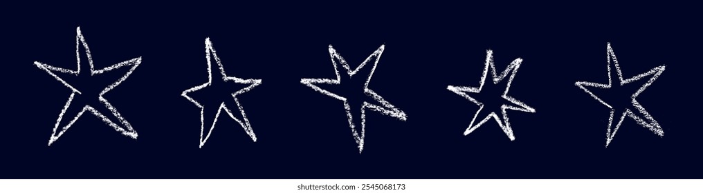 Spiky star scribble with irregular, pointy shape and abstract spark design. Sharp, random edges. Flat vector illustration isolated