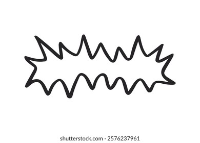  spiky starburst. abstract starburst shape