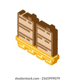 spill containment injury prevention isometric icon vector. spill containment injury prevention sign. isolated symbol illustration