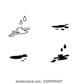 Spill icon set,Spill icon, vector illustration on white background..eps