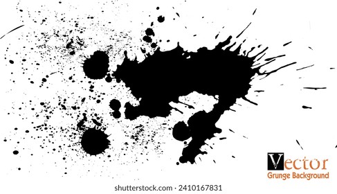 spilled paint, paint splatter, paint spray,
water car brush strokes, Abstract art background with watercolor stains vector elements. Brush painting texture, vector Splatter Background black color. 