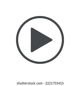 Spin button icon thin line symbol on white background.