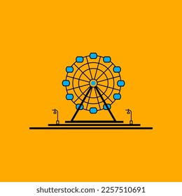 spin game design vector illustration with circle texture
