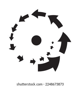 spin icon vector illustration symbol design