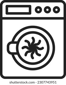 Spin icon vector image. Suitable for mobile application web application and print media.