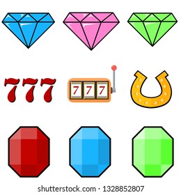 Spin set icon. 