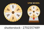 Spin Wheel Design, Spin Wheel, Spin