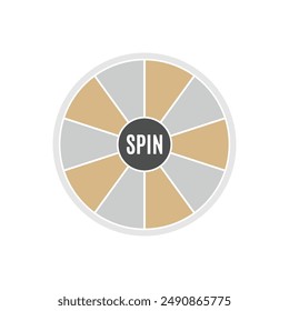 Spin Wheel, Pin Wheel, Color Wheel, Pin Wheel Vector, Decision Maker, Vector Illustration Background