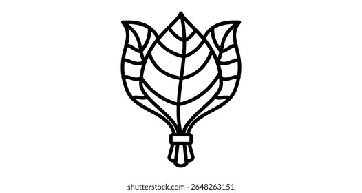 spinach icon design for your project