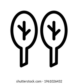 spinach icon or logo isolated sign symbol vector illustration - high quality black style vector icons
