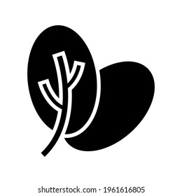 spinach icon or logo isolated sign symbol vector illustration - high quality black style vector icons
