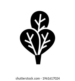 spinach icon or logo isolated sign symbol vector illustration - high quality black style vector icons
